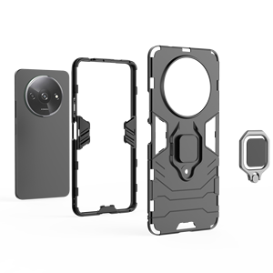 Mỏng Cứng Nhựa Chống Sốc Trường Hợp <span class=keywords><strong>Shell</strong></span> Với Ring-Holder Đầy Đủ Bảo Vệ Cover Quay Lại Trường Hợp Điện Thoại Đối Với Xiaomi Redmi <span class=keywords><strong>A3</strong></span> 4G - Product Image 4
