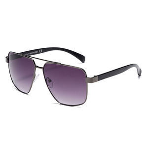 Nouveauté Designer, mode, lunettes de soleil métal OEM, personnalisées, UV400, lunettes de soleil polarisées rétro de haute qualité, lunettes de sol pour hommes - Product Image 1