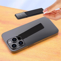 Accessoires de coque de téléphone Boucles de téléphone portable élastiques collantes pour le dos Poignée de doigt magnétique Support de bague de téléphone Sangle de béquille