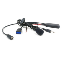 Adaptateur de câble Audio pour BMW E46 3 Series 3.5-2002 Business CD, 10 broches, bluetooth, Microphone AUX IN 2006mm