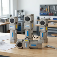 Motor Reductor de CA de Eje Hueco/Sólido de Ángulo Recto 220V Monofásico Asíncrono para Líneas de Ensamblaje Automatizadas
