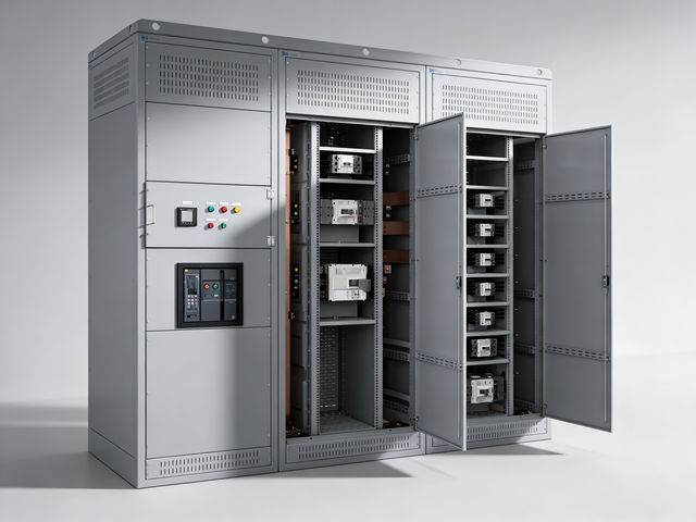 Custom UL891 Low Voltage Switchgear for Commercial & Industrial Use