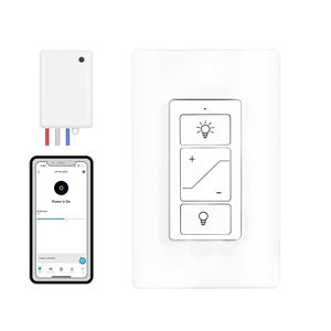 조명용 무선 스위치 원격 제어, 조광기 스위치 미국 표준 110V - <span class=keywords><strong>LED</strong></span> 호환, 쉬운 설치 <span class=keywords><strong>Led</strong></span> 원격 제어 - Product Image 1