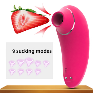 Mini vibrador de succión de 9 velocidades, estimulador de clítoris para pezones, masajeador de masturbación femenina, juguete sexual - Product Image 1