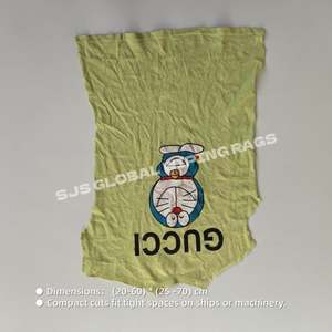 Trapos de Algodón de Alta Resistencia para Limpieza Industrial, Paños de Limpieza Resistentes para Equipos de Fabricación - Product Image 3