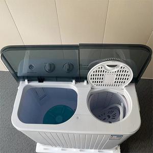 D 10kg <span class=keywords><strong>Precio</strong></span> bajo <span class=keywords><strong>Lavadora</strong></span> de doble barril de gran capacidad con funciones de deshidratación y secado por centrifugado - Product Image 3