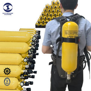 Équipement de lutte contre l'incendie portable, cylindre de 5L/ 6L/ 6,8L/ 9L, SCBA, appareil respiratoire autonome à pression positive - Product Image 1