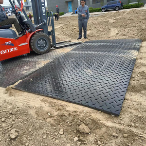 Zspe tùy chỉnh công nghiệp PE lát tấm xây dựng mặt đất bảo vệ sàn tạm thời HDPE nhựa Đầm Lầy đường mat - Product Image 3