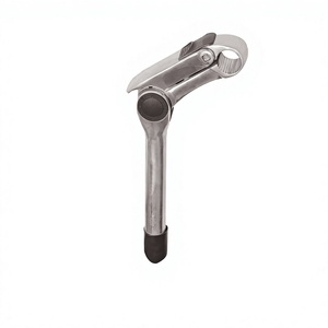 Tige de <span class=keywords><strong>guidon</strong></span> de vélo réglable en alliage 25,4 mm, extension 60, 80, 100 mm, tige de vélo à élévation de 30 degrés - Product Image 3