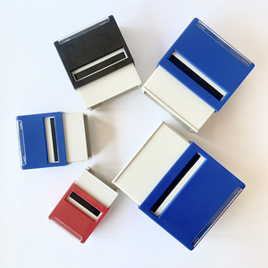Sello Autoentintable Rectangular <span class=keywords><strong>de</strong></span> Alta Calidad en Negro, Azul y Rojo con Pre-entintado <span class=keywords><strong>para</strong></span> Oficina y Escuela - Product Image 1