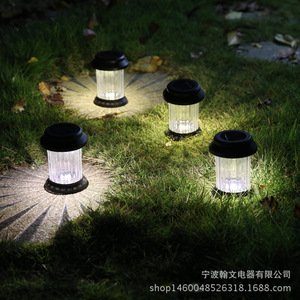 Lampes solaires LED pour jardin, lampes de sol pour pelouse, allée, villa, cour, parc, éclairage décoratif - Product Image 3