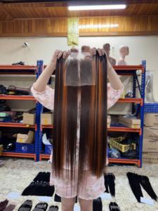 Vente en gros de tissages de cheveux humains vietnamiens 100% cheveux vierges Remy Extensions de cheveux naturels lisses et ondulés pour les acheteurs mondiaux - Product Image 3