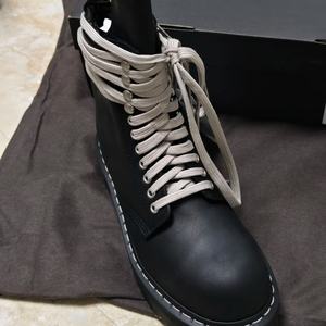 Chaussures de luxe de haute qualité, chaussures de randonnée en cuir véritable, bottes de sécurité imperméables, classiques noires unisexes, construction personnalisée - Product Image 2