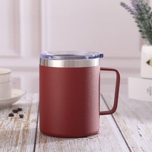 OEM-Service Reisebecher mit Pulverbeschichtung, Edelstahl-Thermobecher, Reise-Kaffeebecher mit Deckel - Product Image 5