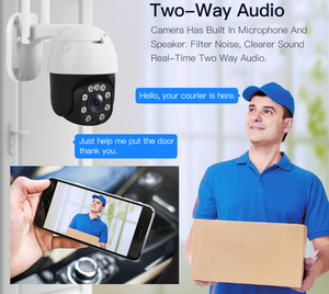 2MP 5X <span class=keywords><strong>Zoom</strong></span> Quang Học PTZ Phát Hiện Con Người Tự Động Theo Dõi An Ninh IP CCTV 4 Gam Wifi Thẻ Sim 5MP Máy Ảnh - Product Image 5