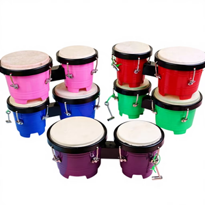 Tambores Bongo al por Mayor, Tambor de Mano, Instrumento Orff, Instrumento de Percusión - Product Image 1