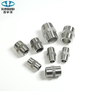 304 из нержавеющей стали 1/2 3/4 1 дюймов мужской садовый соединитель для воды, фитинг для ремонта труб, адаптер для крана - Product Image 1