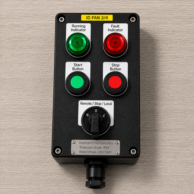 Anticorrosive Waterproof Dustproof Explosion-Proof Customizable Distribution Box IP65 Level 1NO Switch Antisepsis