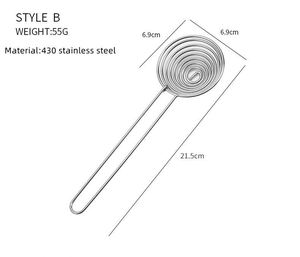 Batteur multifonctionnel personnalisé en gros pour cuisinière, séparateur de jaune et blanc d'œuf en acier inoxydable, disponible en deux styles - Product Image 2