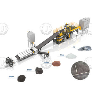 Línea de Producción de Reciclaje de Paneles Solares Fotovoltaicos de Ahorro de Energía, Rodamiento de Motor, Alta Tasa de Separación del 99%, Capacidad de 200-1000 kg/h - Product Image 1