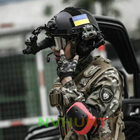 Monoculaire de vision nocturne étanche Henbaker CY10, monoculaire tactique de chasse, lunettes de vision diurne et nocturne, caméra NV, WIFI, support pour casque