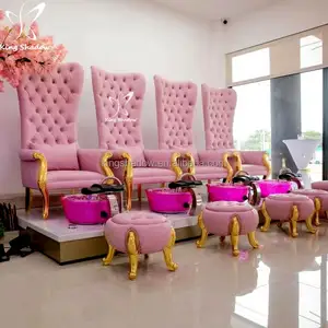 Silla de pedicura profesional, sillón de salón de belleza, de lujo, para manicura y pedicura