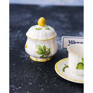 Service à café en céramique Villeroy & Boch, design européen moderne, 12 pièces, tasses à thé et sucrier pour hôtels - Product Image 1