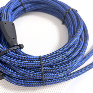 Factory noise reduction car audio nylon braided high shielding RCA <b>cable</b> - Product Image 3