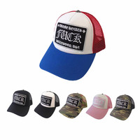 Gorra Trucker Clásica de Algodón de Verano Personalizada de 6 Paneles, Unisex, Estilo Y2K, con Visera Plana y Cierre a Presión para Hombre y Mujer