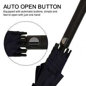 Parapluie de golf personnalisé de luxe, grand et spacieux, imperméable, coupe-vent et anti-UV pour hommes - Product Image 3