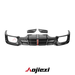 อุปกรณ์แยกกันชนท้ายคาร์บอนไฟเบอร์แท้ AE สำหรับรถ <span class=keywords><strong>Audi</strong></span> B9.5 <span class=keywords><strong>A5</strong></span> S5 RS5 <span class=keywords><strong>2021</strong></span>-2024ตัวกระจายแสงด้านหลังพร้อมไฟ LED - Product Image 2