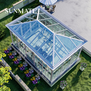 Offre Spéciale : Maison Modulaire Préfabriquée Compacte avec Toit Vitré, Verrière, <span class=keywords><strong>Solarium</strong></span> et Jardin d'Hiver en Verre - Product Image 1
