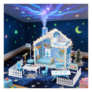 Ensemble de jouets de cuisine en plastique pour jeu de rôle, meubles de maison de poupée, accessoires de villa, cadeau pour enfants, filles et garçons, pour stimuler l'imagination et le plaisir - Product Image 3