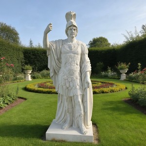 Estatuas de Mármol Blanco Europeo de Alta Calidad Hechas a Mano, de Tamaño Real, de Hombres Griegos Antiguos, para Uso en Jardines Exteriores - Product Image 1