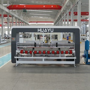 Máquina Engrapadora de Cartón Totalmente Automática Huayu Machinery Equipment Tipo 1224 1200x2400 para Empaquetado de Papel - Product Image 1