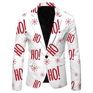 Venta caliente Hombres Blazer Chaqueta Blazer Para Hombre Moda y divertido Impreso Hombres <span class=keywords><strong>Traje</strong></span> Chaqueta <span class=keywords><strong>Traje</strong></span> <span class=keywords><strong>de</strong></span> esmoquin - Product Image 6