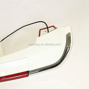 For <strong>FJ200</strong> LC200 Pearl White Rear <strong>Spoiler</strong> Plastic Top <strong>Spoiler</strong> With Led Car Accessories for Land Cruiser 2012 2013 2014 2015 - Product Image 6