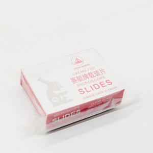 Lames de microscope Vacht Brand, boîte de 50 pièces, en verre, fabriquées en Chine - Product Image 3