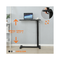 Ada ressort à gaz hauteur levage pneumatique sur lit ordinateur portable chambre travail pliant bureau debout Mobile