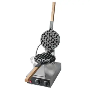 Profesyonel aperatif yapışmaz tava demir Thomson Pancake Waffle kek makinesi Pufff yapma makinesi ticari Mini mufla Waffle kabarcık makinesi
