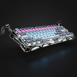 <span class=keywords><strong>Clavier</strong></span> à axe magnétique GravaStar V75 Lite/V75 HE/V75 Pro original Jeu de sports électroniques <span class=keywords><strong>Clavier</strong></span> en aluminium monomode filaire personnalisé - Product Image 5