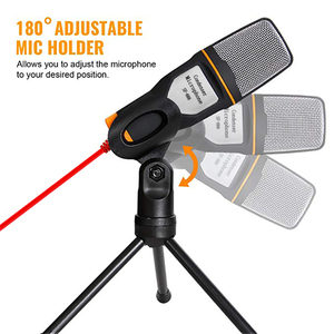 Micro Ngưng Tụ Sf 666 Cho Máy Tính, Micro Ngưng Tụ Có Bộ Chuyển Đổi - Product Image 2