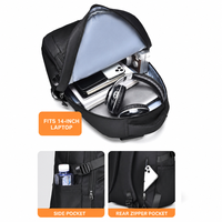 Sac à dos d'affaires décontracté personnalisé de grande taille, imperméable et antivol, avec port USB, pour hommes et femmes, vente en gros