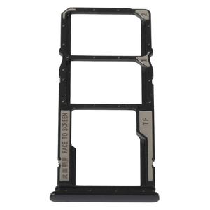 Bandeja para tarjeta SIM Micro SD para Xiaomi Redmi 10A Negra - Product Image 1