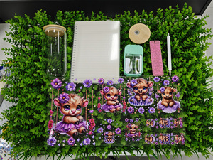 Autocollants papillons Osmo Factoroy en gros, 6-en-1, UV DTF, motif papillon pour gobelets en verre Libbey - Product Image 6