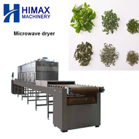 Équipement industriel micro-ondes feuille de laurier feuilles de moringa rose fleur séchage machine sèche avec fonction de stérilisation