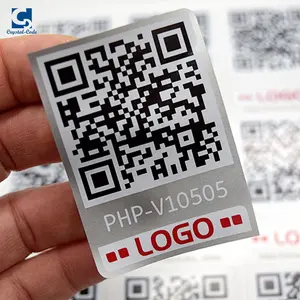 Brand New Gerenommeerde Garantie Waterdichte Papier Qr Code Label Sticker Met Lage Prijs