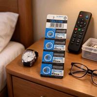 Baterai Kancing Berkualitas Tinggi 1.55V 371 377 untuk Jam Tangan dan Produk Elektronik