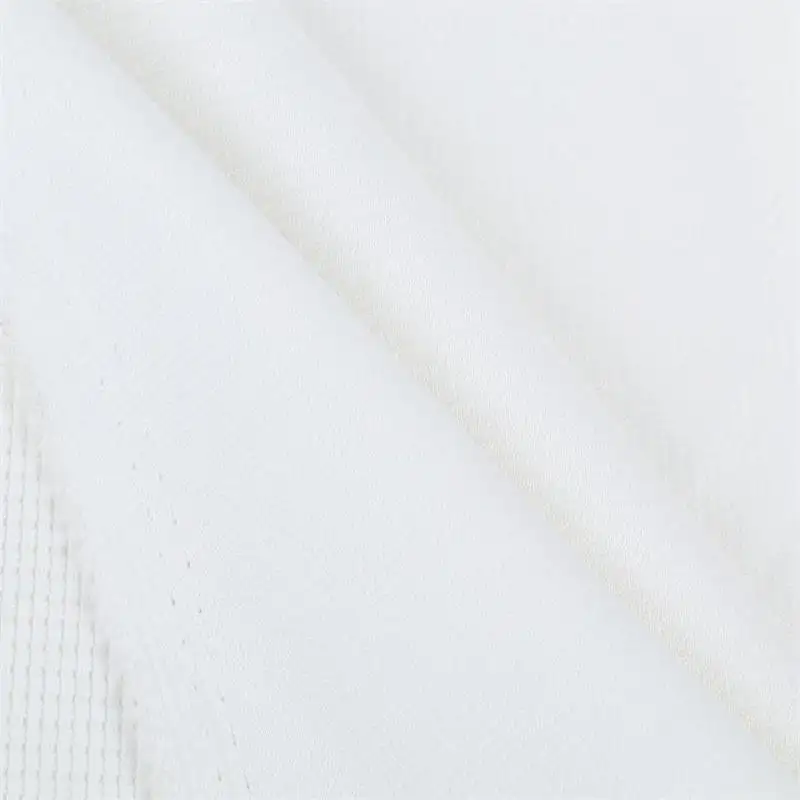 High Quality Stock Solid 100% Polyester White 330gsm Waffle Fabrics for Hoodie