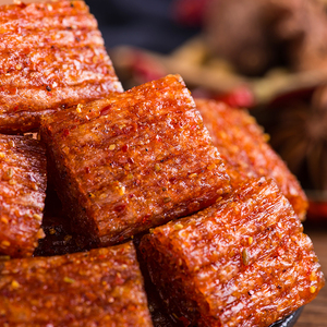 500g de collation chinoise épicée HotStrip, collation au chili moelleuse, collation aux haricots, goût épicé et piquant, <span class=keywords><strong>Latiao</strong></span> épicé - Product Image 3